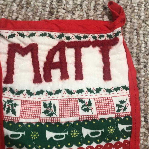 Handmade Christmas stocking - Picture 2 of 4